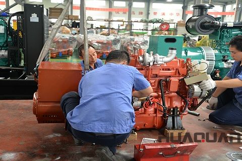 華全動力50kw濰坊發電機組于6月24日發往河北