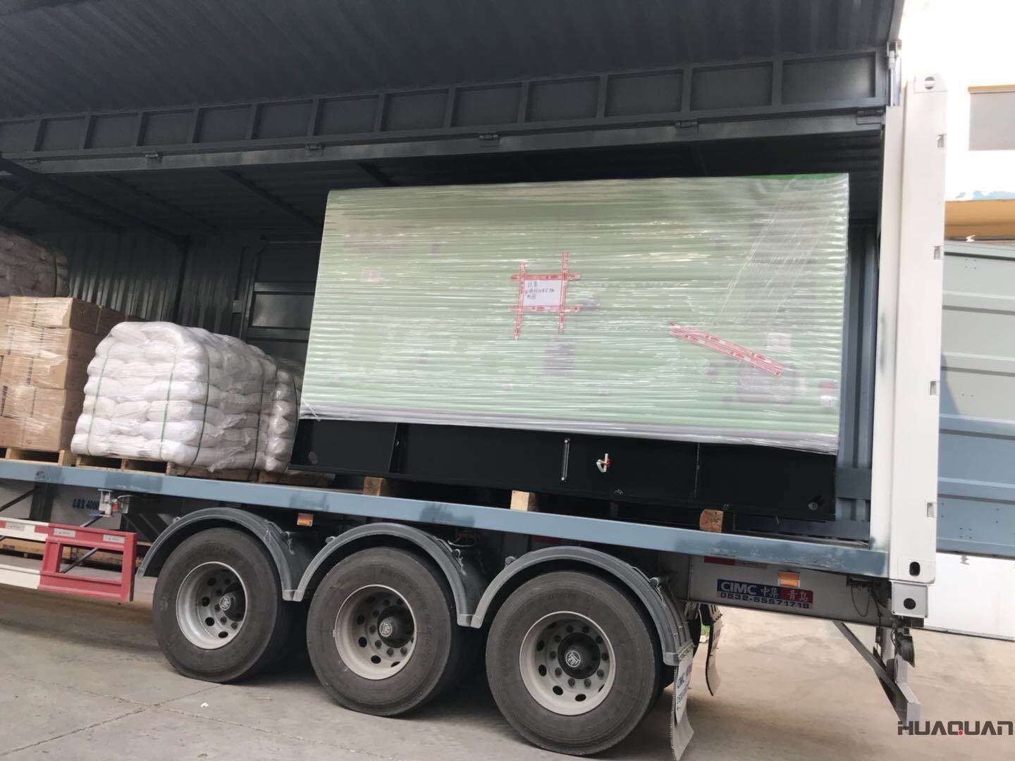 一臺HQ200GF防雨棚柴油發電機組于2018年7月3日順利發往江蘇省