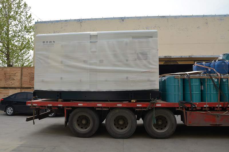 3月18日，華全動力一臺500kw靜音箱發(fā)電機組順利發(fā)往山東省