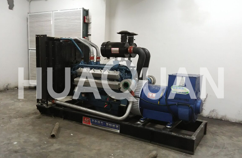 山東煙臺某醫(yī)院400kW發(fā)電機組電站項目